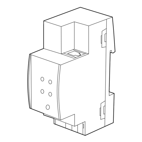 Weishaupt Gateway WEM-KNX zur Umsetzung des WEM-Bus-Protokolls auf KNX-Standard