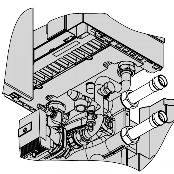 Viessmann Rohrstutzen DN40 Set
