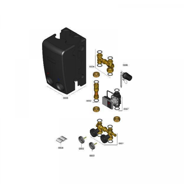 Viessmann Rücklauftemperaturanhebung HE DN32