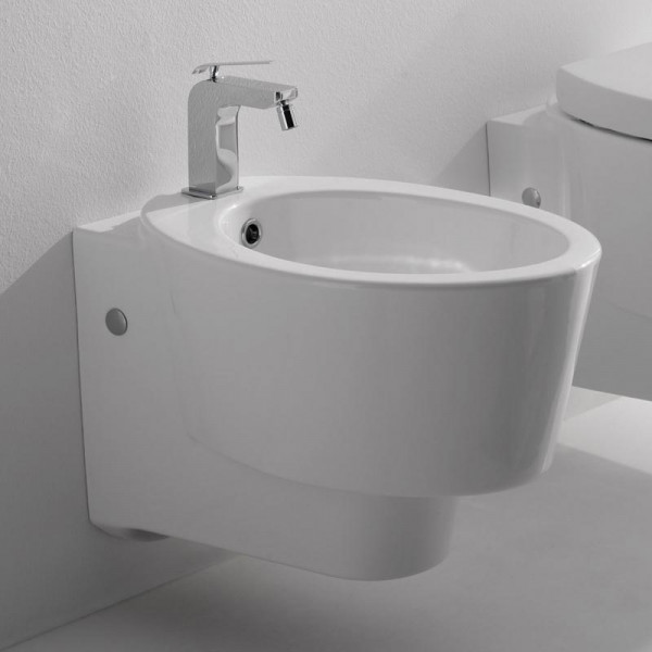 Scarabeo Wish Wand-Bidet weiß L: 57 cm B: 35 cm