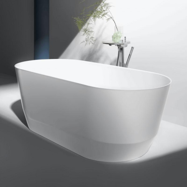 Laufen freistehende Badewanne Pro 165 x 75 x 45 cm Marbond weiss