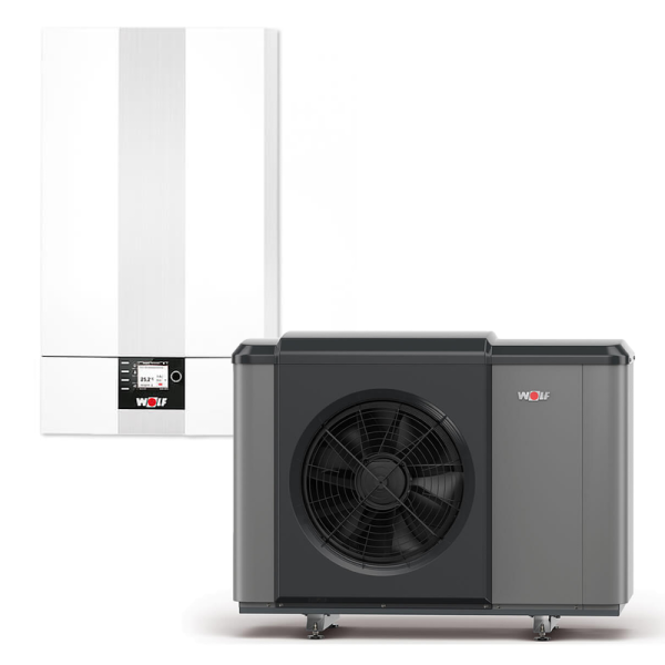 Wolf Wärmepumpe CHA-Monoblock 10/400V mit E-Heizelement