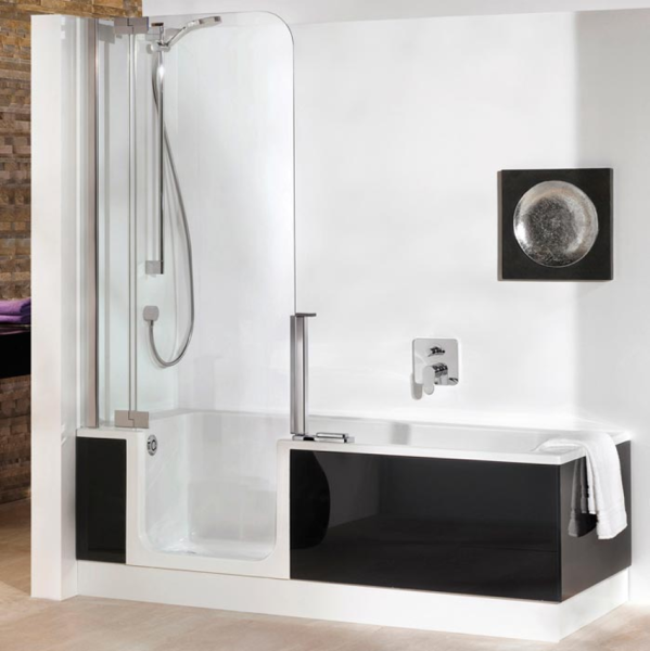 Artweger Twinline 2 Badewanne mit Duschzone