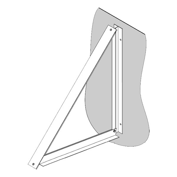 Viessmann Aufständerung SH Fassade 10°-45° senkrecht