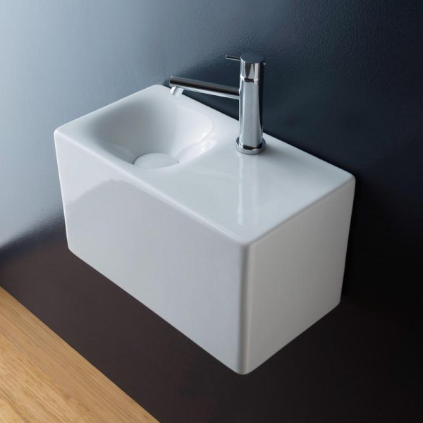 Scarabeo Cube Aufsatz- oder Hängewaschbecken 42 x 24 cm