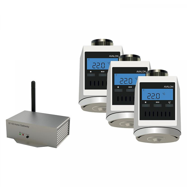 Blossom-ic CTS-3559 Avalon Tres Heizkörperregler-Set