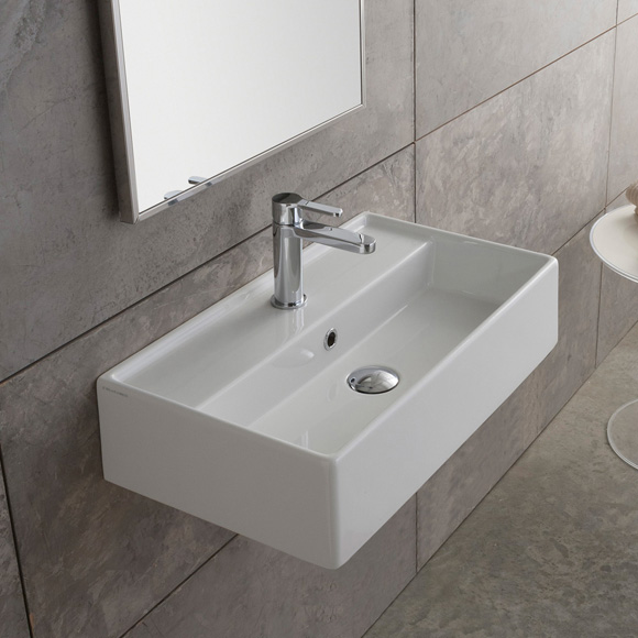 Scarabeo Teorema Aufsatz- oder Hängewaschbecken 41 x 35 cm 5001 | badexo.de