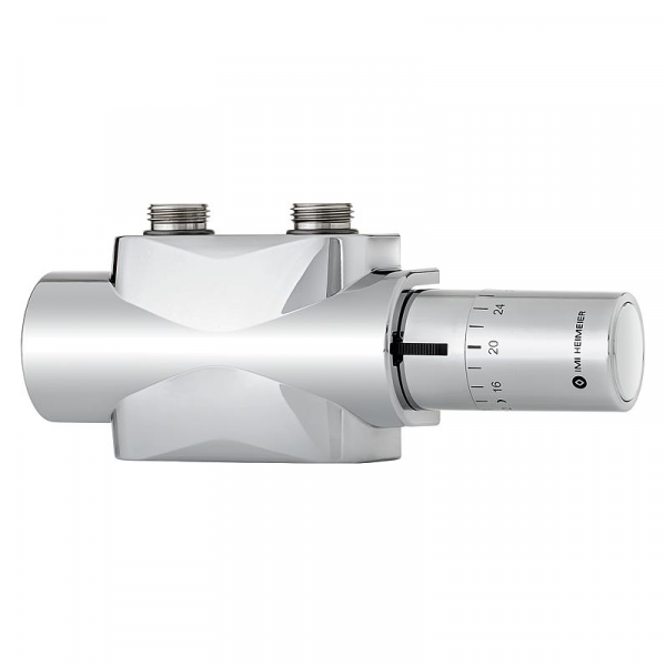 Heimeier Multilux 4-Eclipse-Set mit Halo, Zweirohrbetrieb 3/4", verchromt