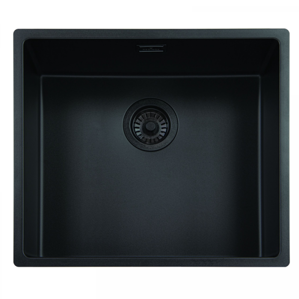 Reginox New York 50x40 OKG Jet Black Küchenspüle schwarz