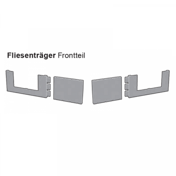 Artweger Freeway Fliesenträger Frontteil