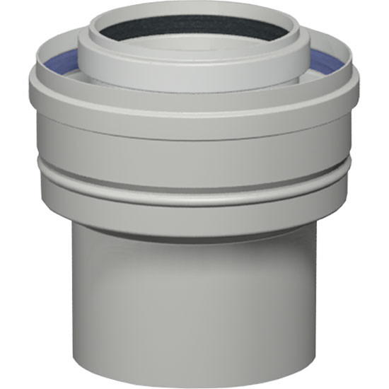 Viessmann AZ-Adapter D=80/125 auf 60/100