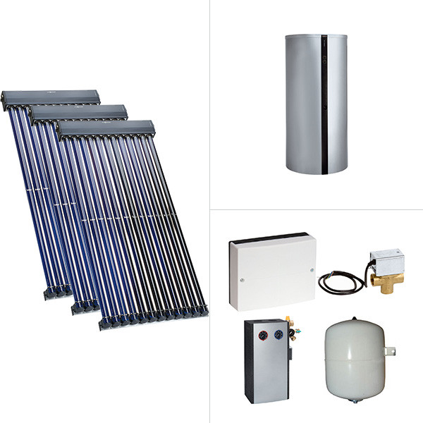 Viessmann Vitosol 300-TM SP3C Röhrenkollektor Vitocell 340-M/360-M Solarmodul