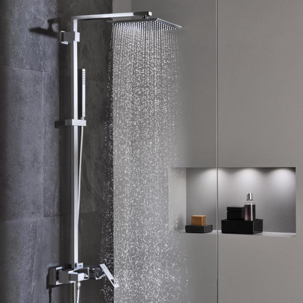 GROHE Duschsystem Euphoria Cube XXL 230 23147 mit Einhandmischer chrom