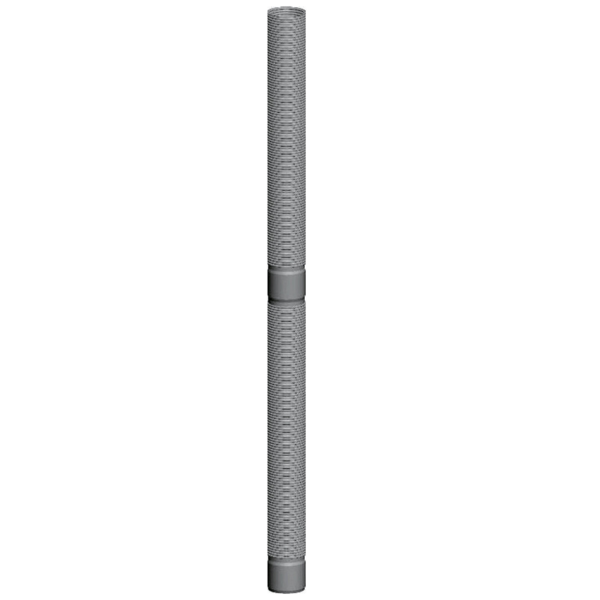 Wolf Abgasleitung flexibel DN83/75 12,5m für DN83 und DN110 flexibel