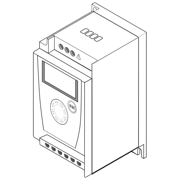 Weishaupt Drehzahlregelung für WG40-C mit angebautem Frequenzumrichter