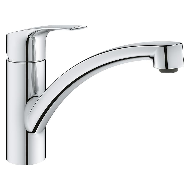 Hansgrohe Spültischmischer CoolStart Eco – Chrom, Schwenkbarer Auslauf, Modell M4221-H100