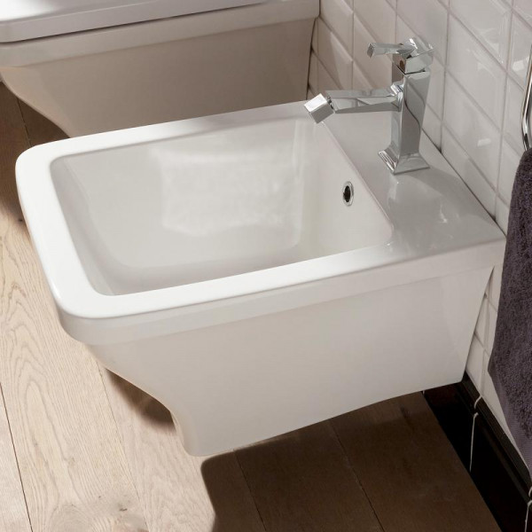 Scarabeo Butterfly Wand-Bidet weiß L: 52,5 cm B: 36,5 cm