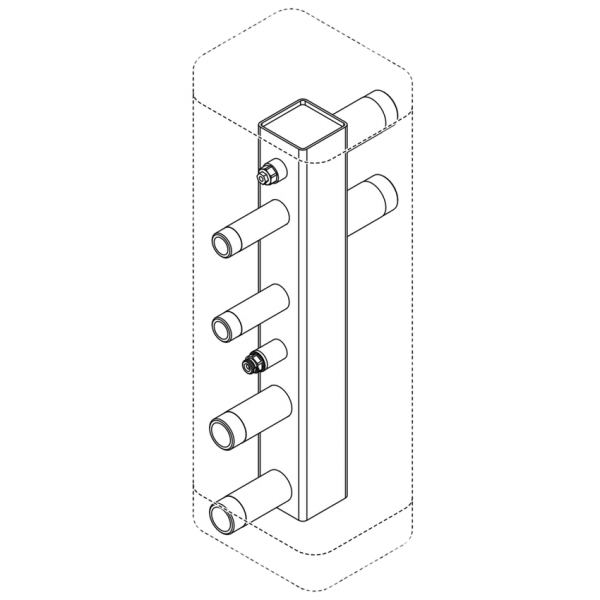 Weishaupt Doppelweiche WHI comp-hyb 32-5 #1 für Hybridanlagen