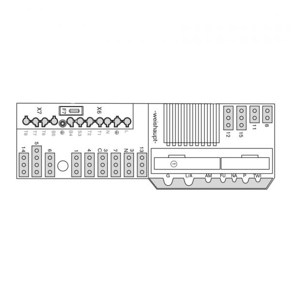 Weishaupt Feuerungsmanager W-FM25 >24 Std. POB/O2 (für Dauerbetrieb und O2 geeignet)