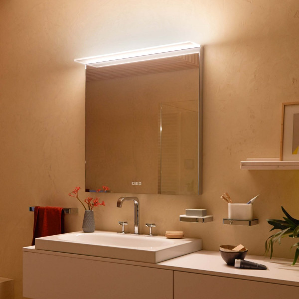 Zierath Avela Pro 2.0 Lichtspiegel mit LED-Beleuchtung, Easy Touch-Bedienfeld