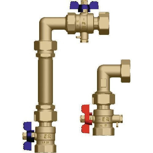 Viessmann Wärmemengenzähler Anschlussset senkrecht