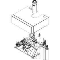 Viessmann Aufbau-Kit mit Mischer für Aufputzinstallation Vitodens 242-F